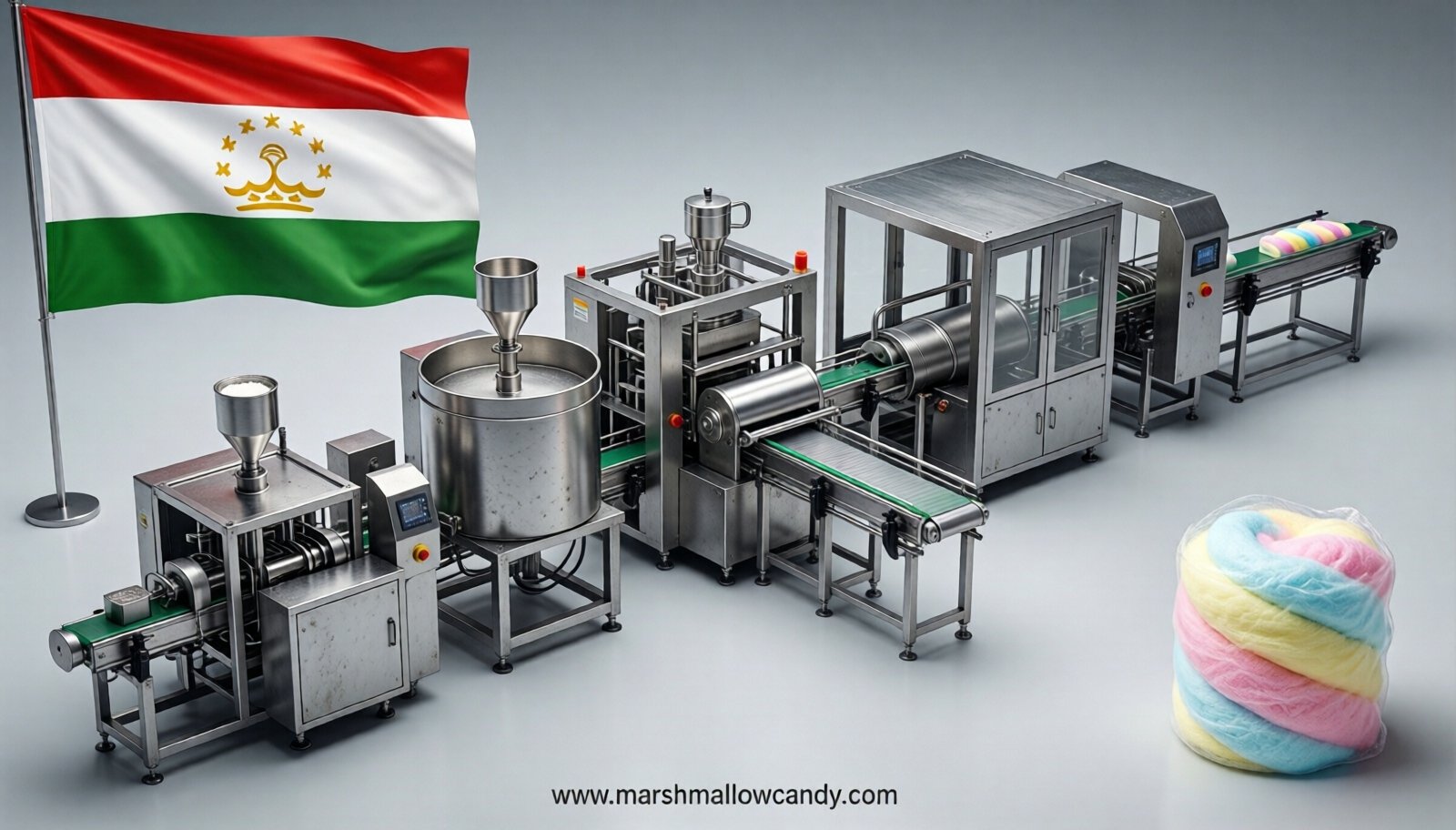marshmallow production line in Tajikistan marshmallow production line in Tajikistan