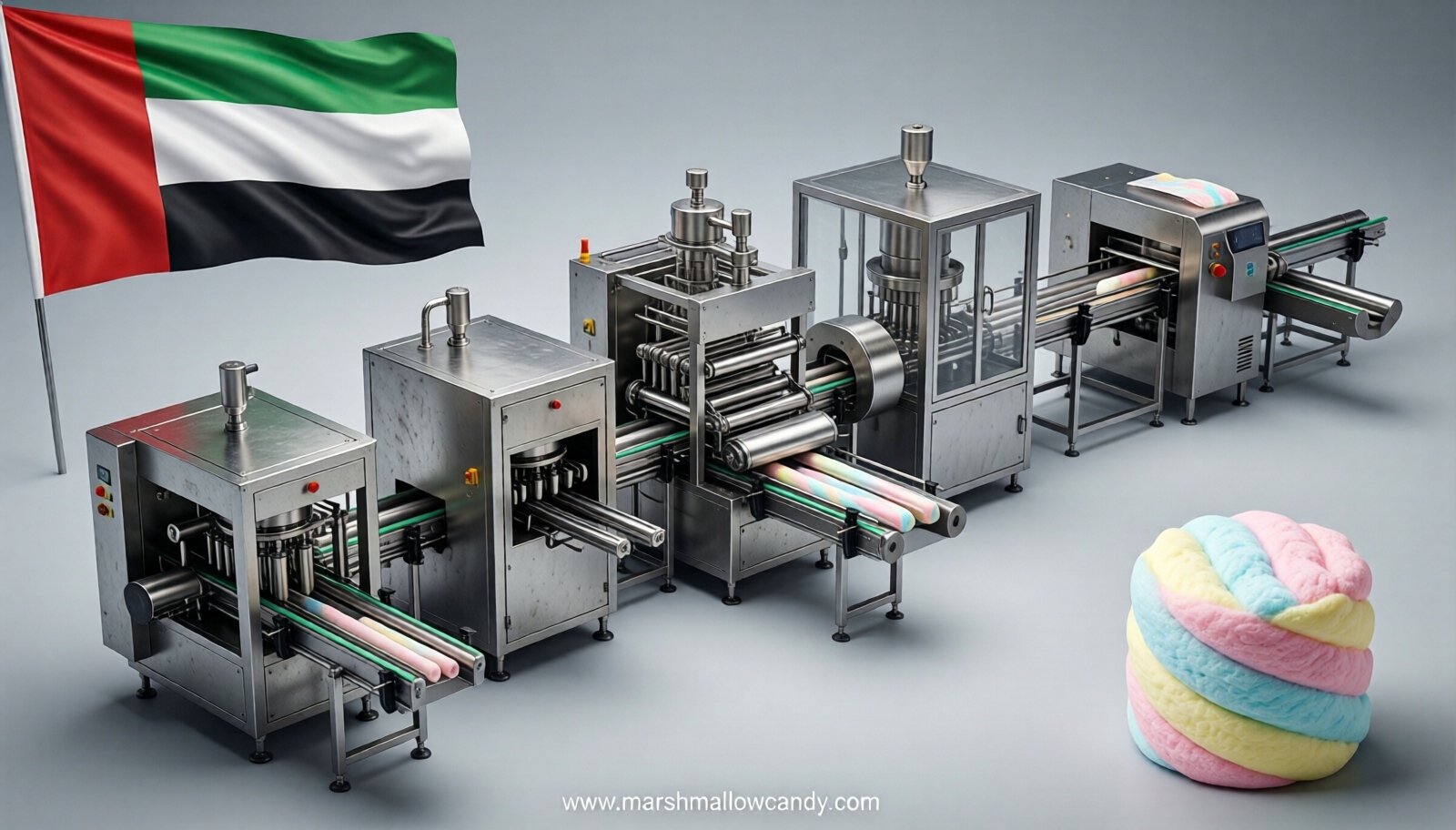 marshmallow production line in United Arab Emirates marshmallow production line in United Arab Emirates